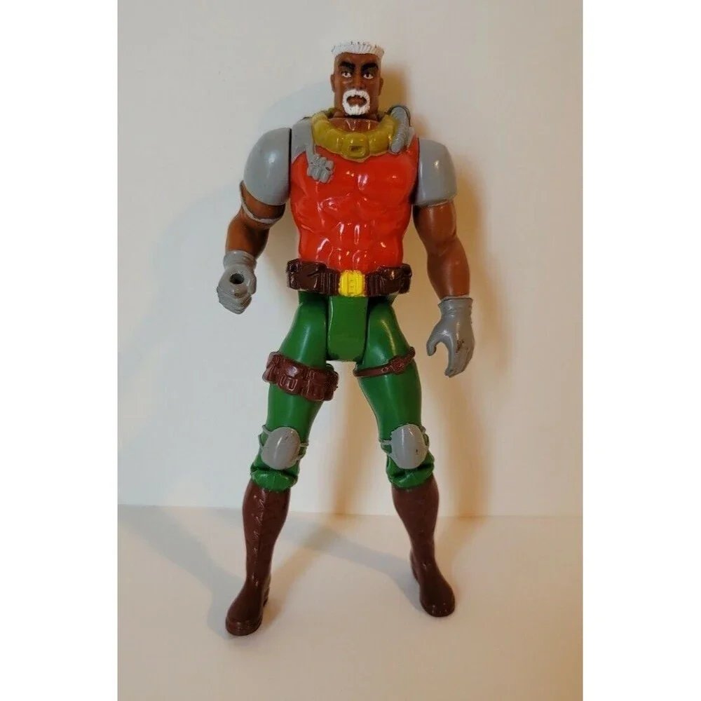 Vintage 1992 Toy Biz Marvel Uncanny X-Men X-Force G.W. Bridge Figure - Complete‎